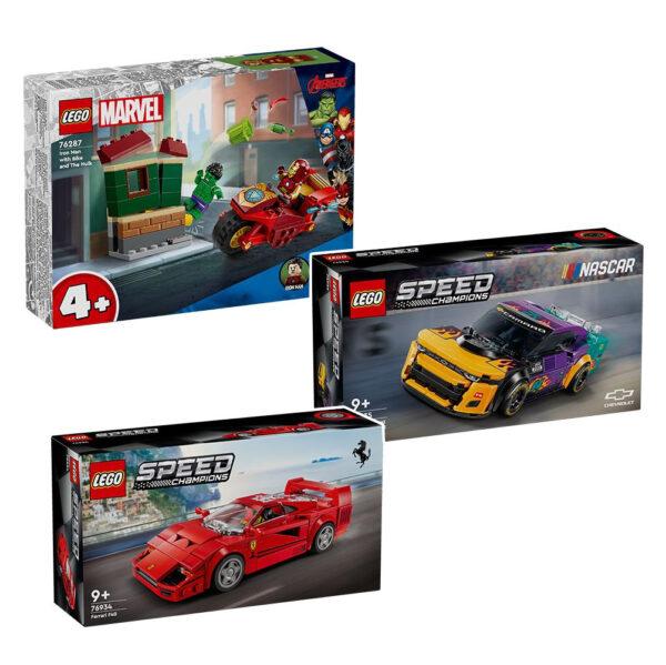 Nouveautés LEGO Speed Champions et Marvel d août 2024 quelques